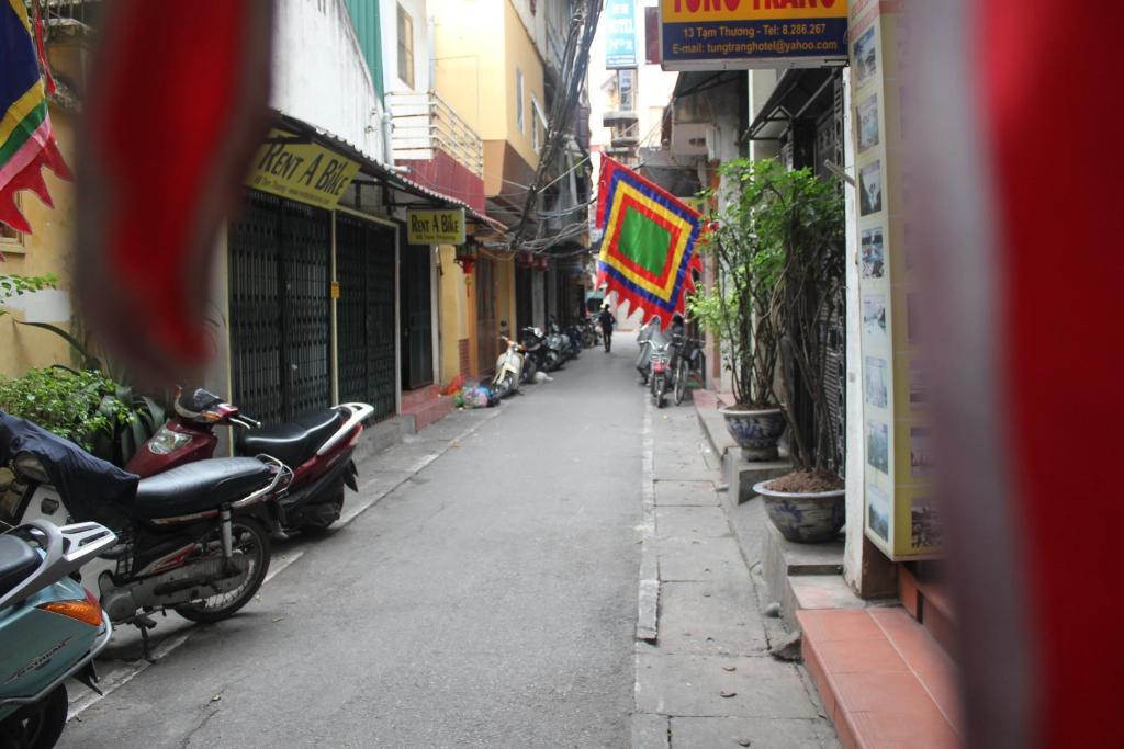 Tung Trang Hotel Hanoi Exterior foto